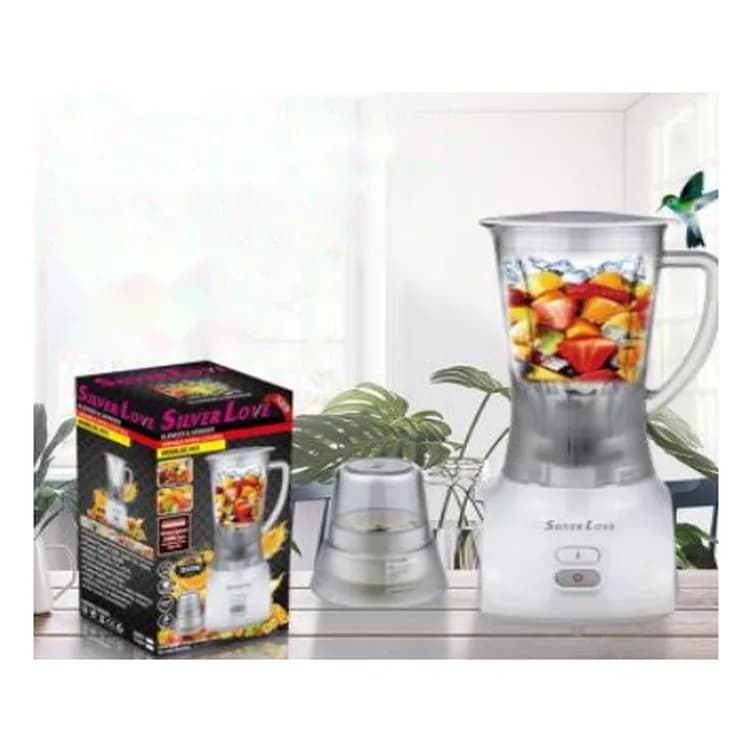 Blender və üyüdücü 2-si 1-də, 1,5 l, ağ, şəkil 1