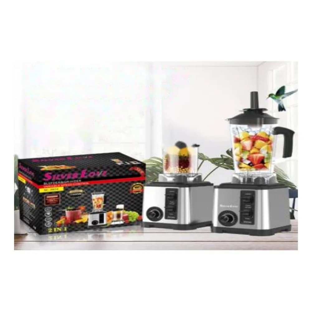 Güclü blender 2-si 1-də, 2,5 l, 15 sürət, şəkil 1