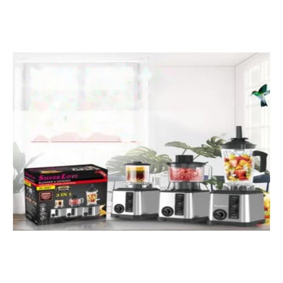 Güclü blender 3-ü 1-də, 3 l, 15 sürət, şəkil 1