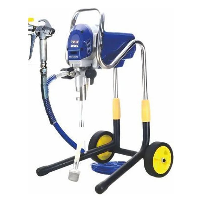 Airless boya aparatı 750 Vt, 1,2 l/dəq, arabalı, şəkil 1