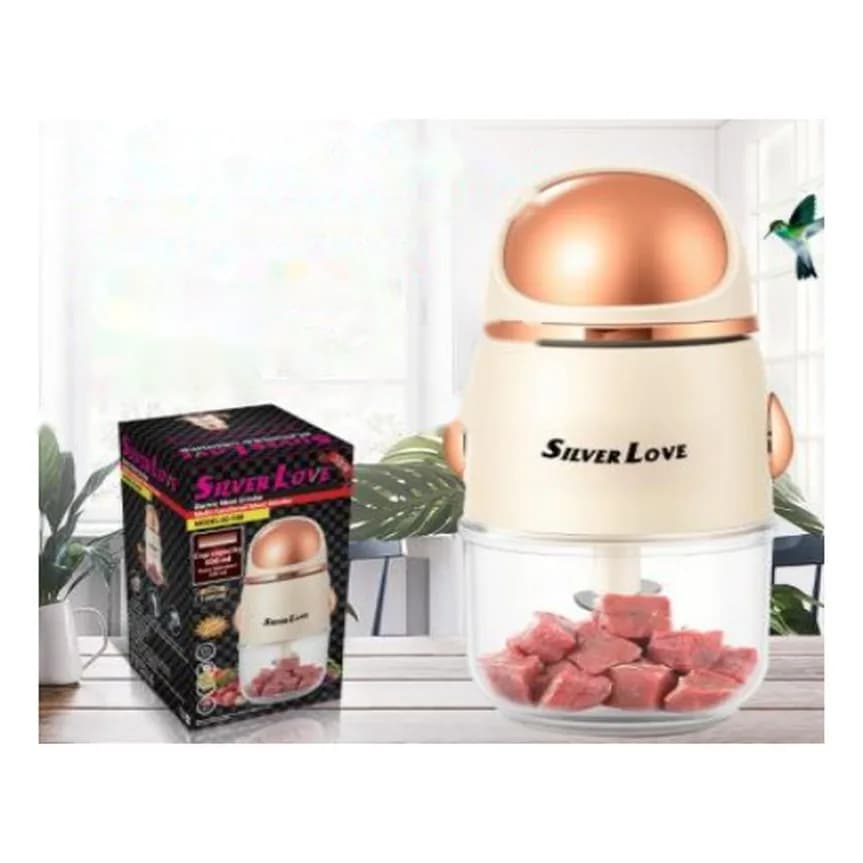 Uşaq qidası üçün mini doğrayıcı, 0,6 l, şüşə qab, şəkil 1