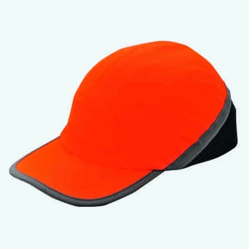 Qoruyucu kepka (bump cap), narıncı və göy, əksetdirici haşiyəli, şəkil 1