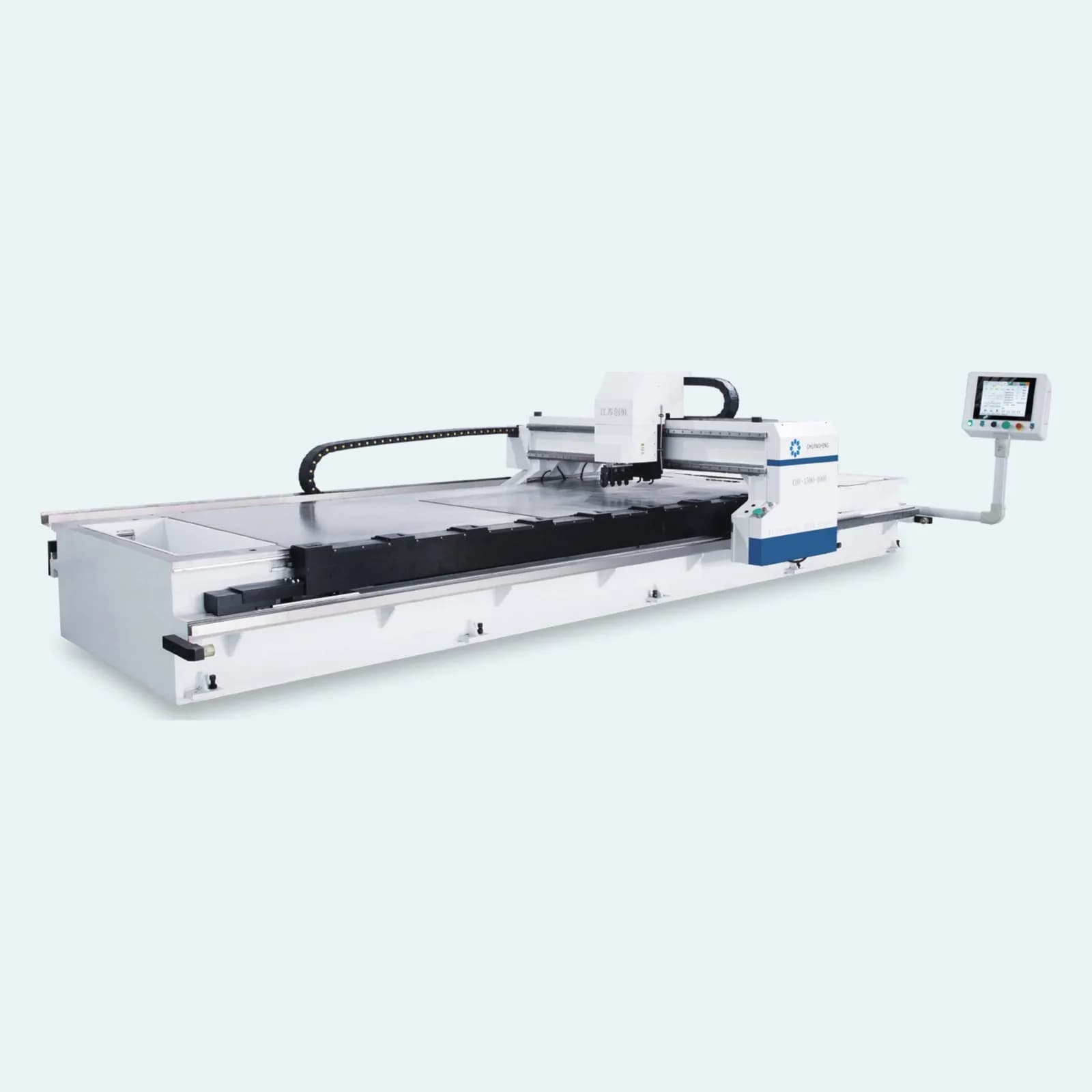 CNC üfüqi V-yiv açan dəzgah WR, 4-6 m, şəkil 1