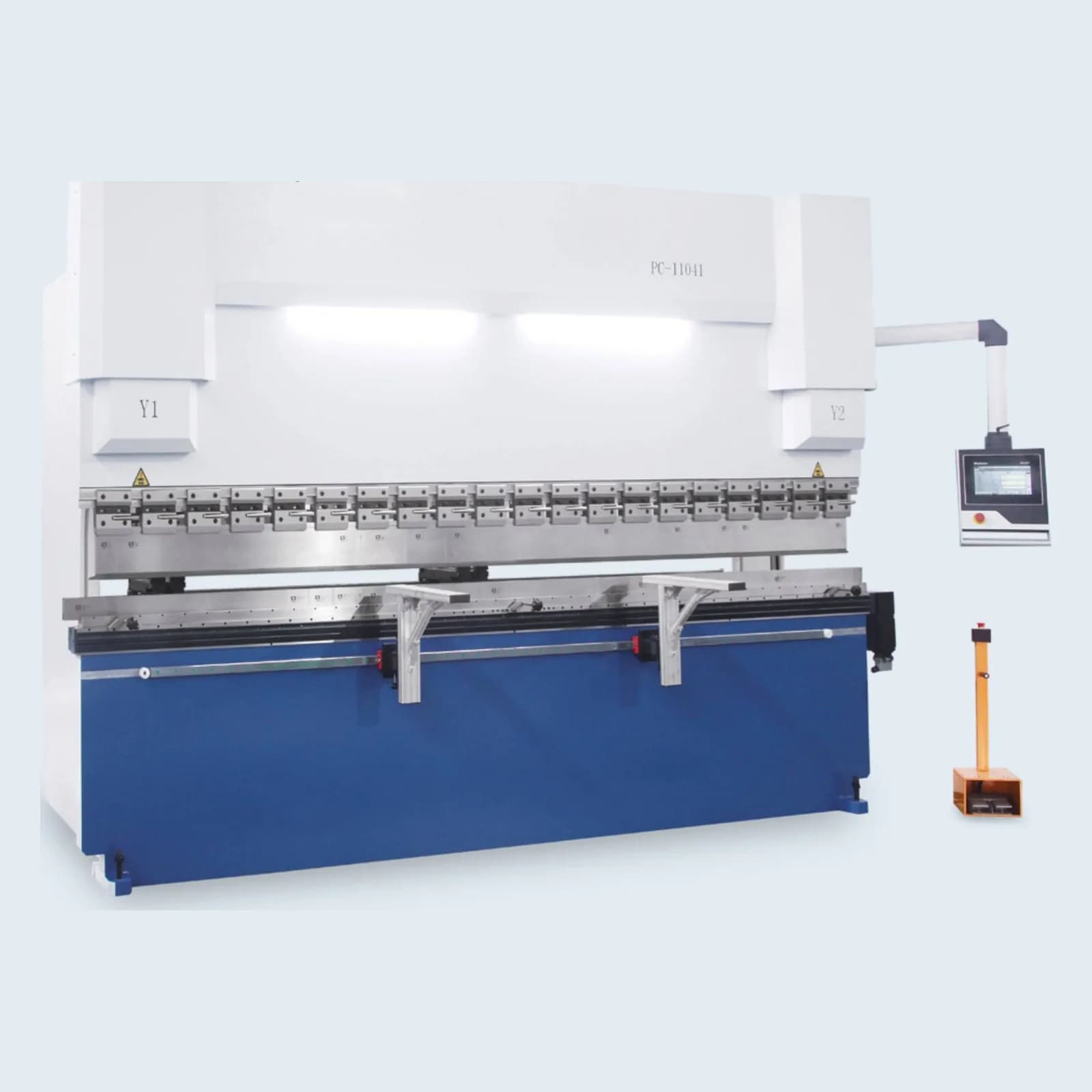CNC listəyən pres PC, 110-170 t, 4,1 m, geniş boğazlı, şəkil 1