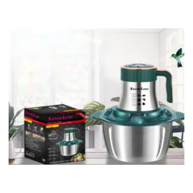 Elektrik doğrayıcı (çopper), 2 l, polad qab, şəkil 1