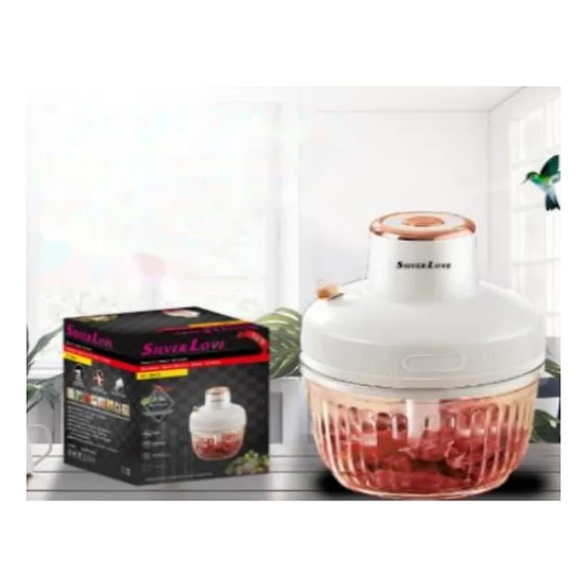 Elektrik doğrayıcı (çopper), 2,5 l, şüşə qab, 1000 Vt, şəkil 1