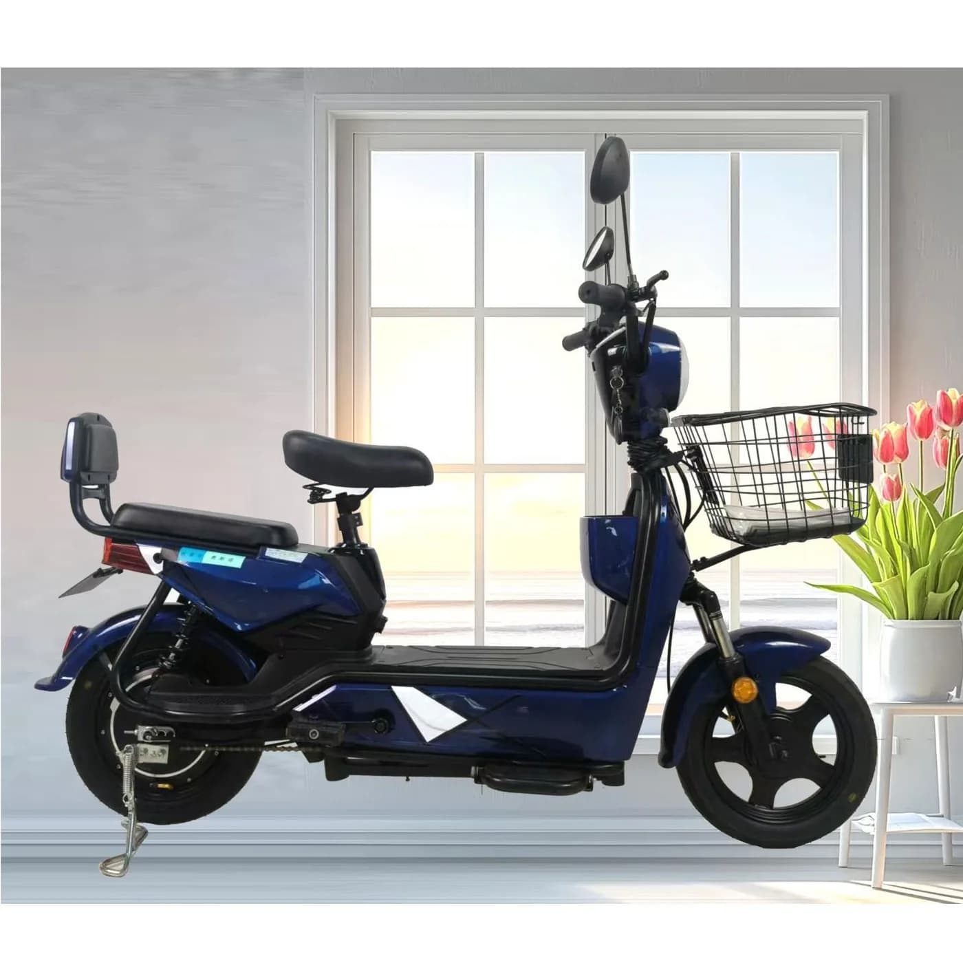 Elektrik skuter, 14", 350 Vt, baraban əyləcli, şəkil 1