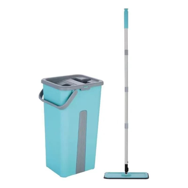 Sıxma vedrəli yastı şvabra, 32 x 11 sm, şəkil 1