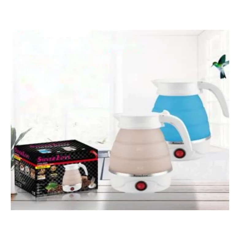 Qatlanan silikon elektrik çaydanı, 0,8 l, şəkil 1
