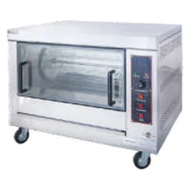 Qazlı üfüqi rotisseri sobası, 28 kVt, şəkil 1