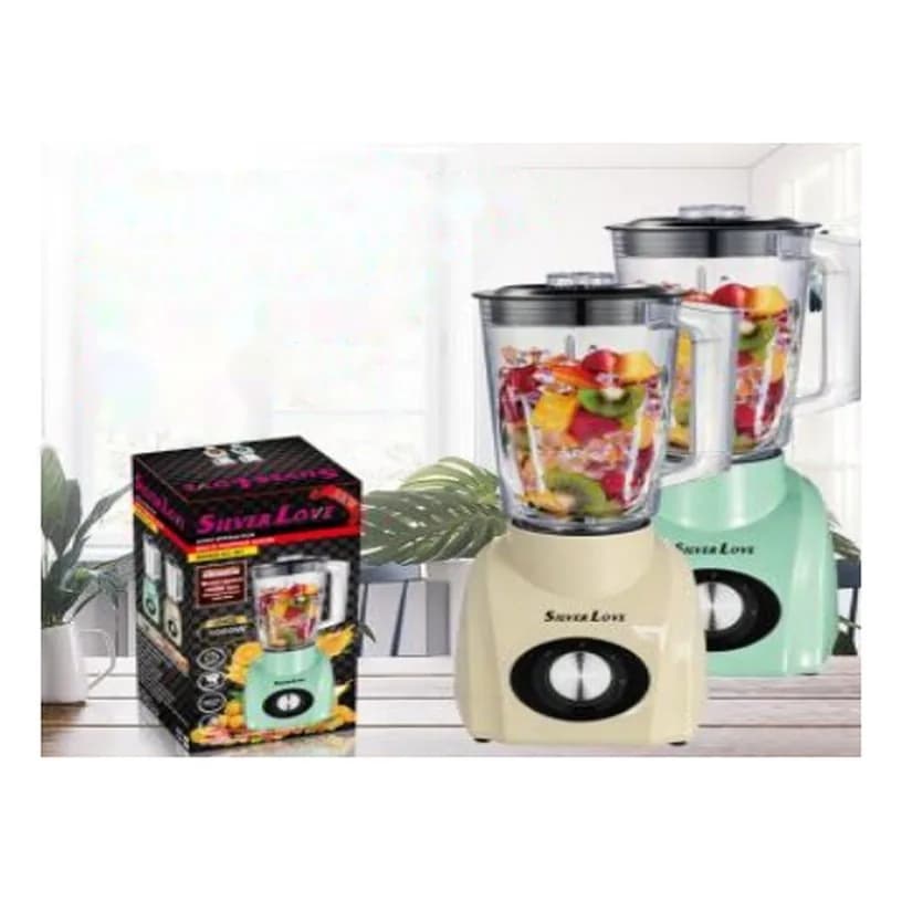 Şüşə qablı blender, 1,5 l, pastel rənglər, şəkil 1