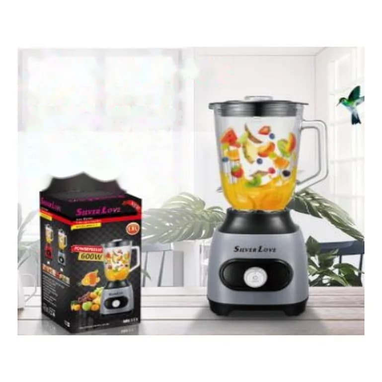 Şüşə qablı blender, 1,5 l, fırlanan düyməli, şəkil 1