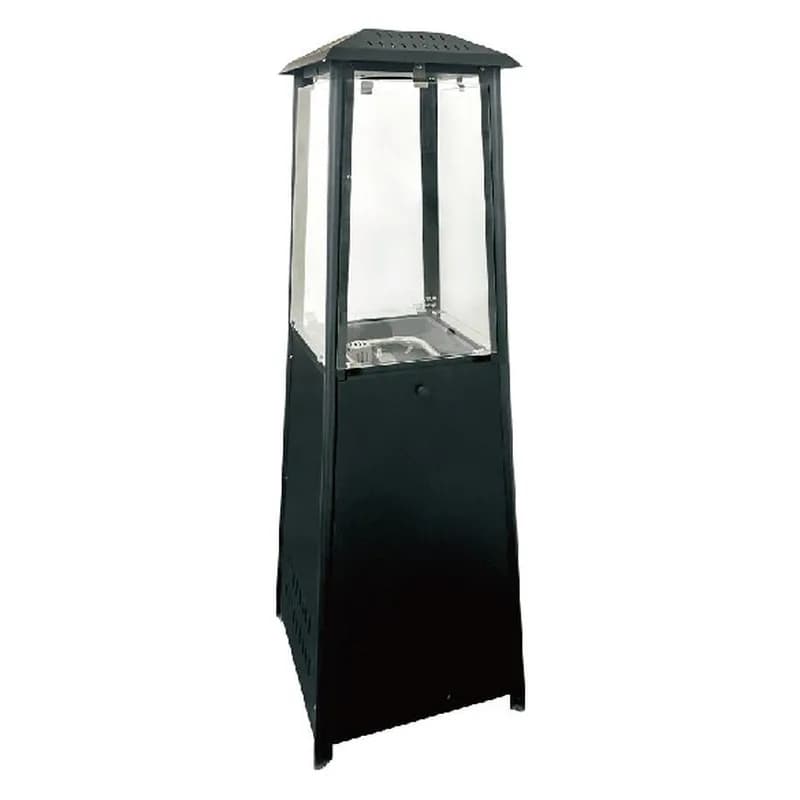 Piramida formalı qazlı küçə kamini, şüşəli, 150 sm, şəkil 1
