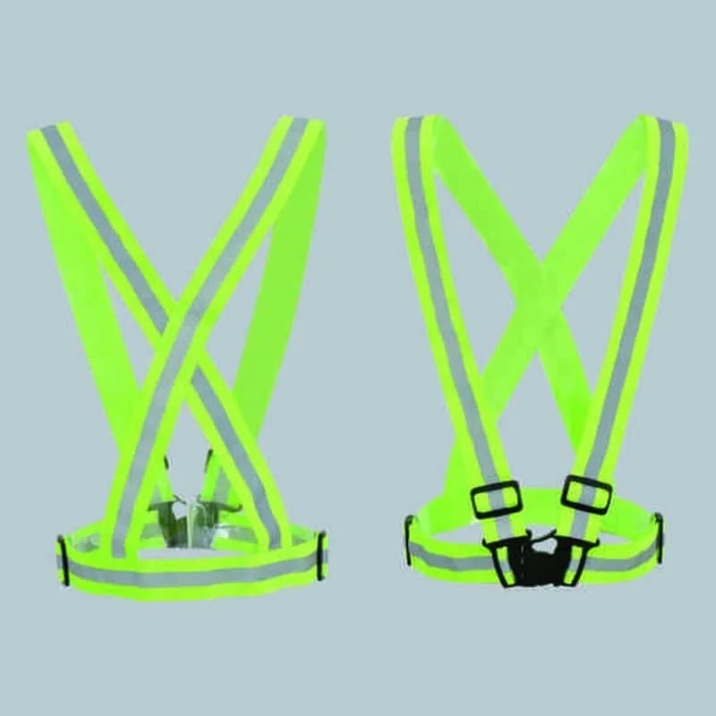 Əksetdirici X-kəmər, neon-sarı, şəkil 1