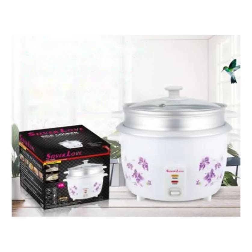 Elektrik düyü bişirən, 4 l, buxar səbətli, 700 Vt, şəkil 1
