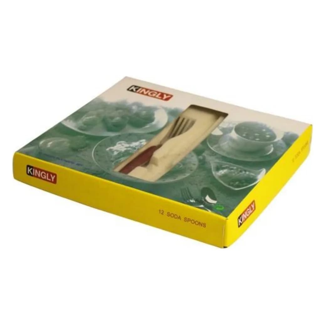 Kokteyl qaşığı dəsti, 12 əşyalıq, hədiyyə qutusunda, şəkil 1