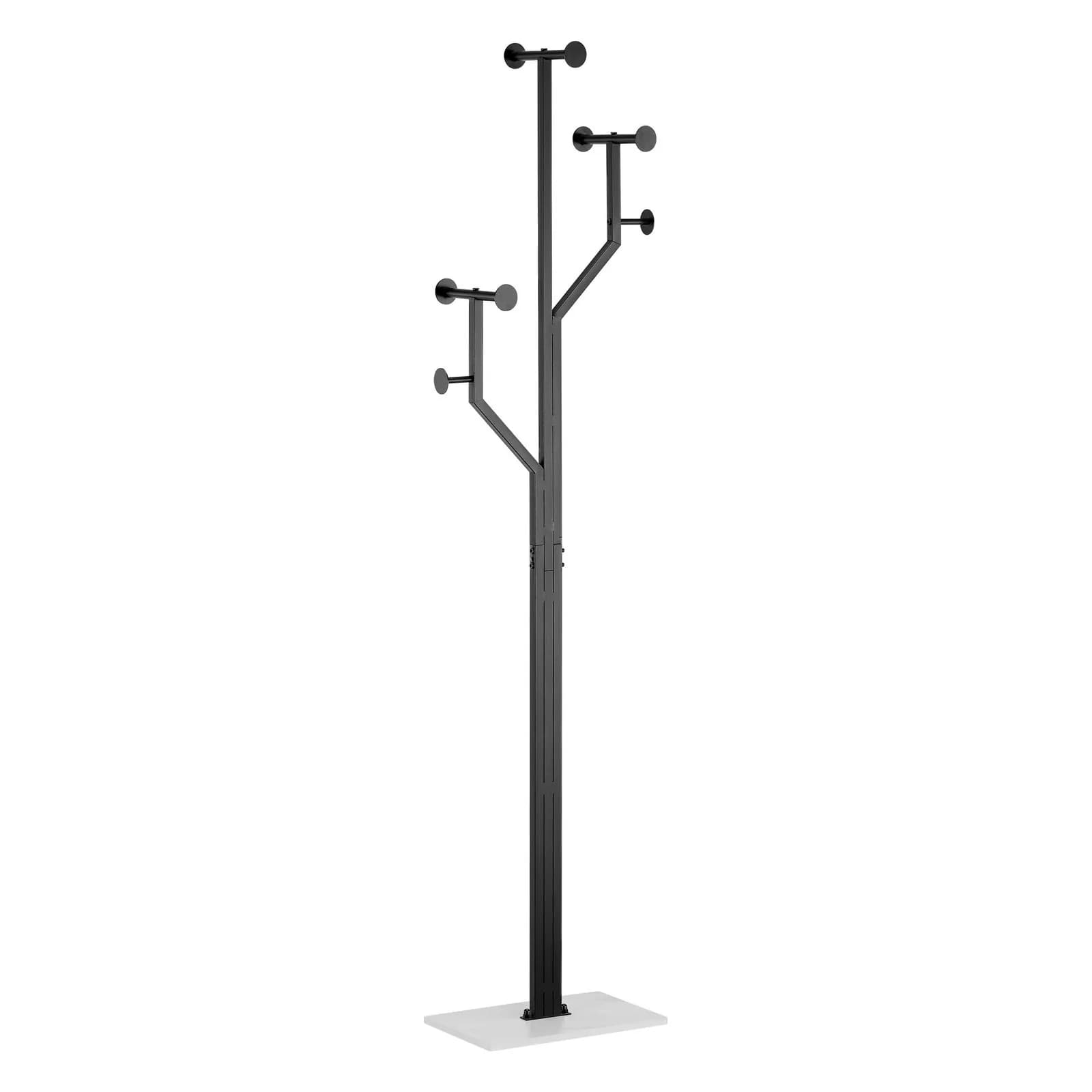 Ağac formalı ayaqlı asılqan, ağ altlıqlı, 185 sm, şəkil 1