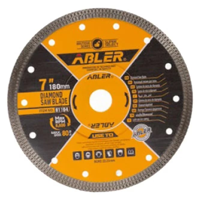 Turbo almaz disk, 180 mm, kafel üçün, şəkil 1