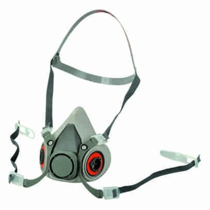 Yarım üz respiratoru, iki filtrli, boz, şəkil 1