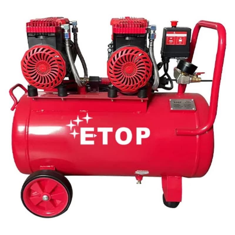 İki mühərrikli hava kompressoru 50 L, 2 × 1280 Vt, şəkil 1