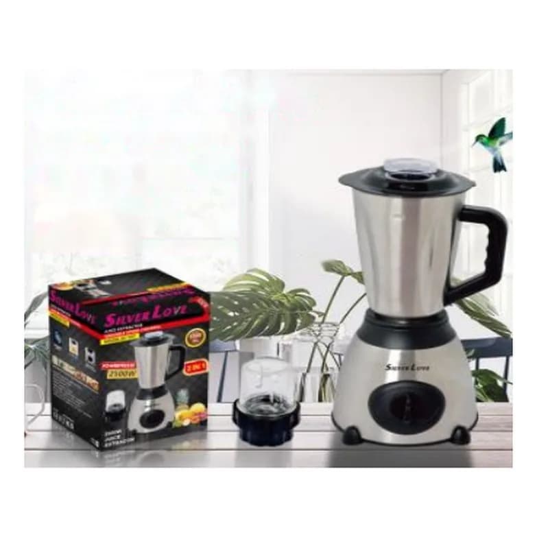 Polad qablı blender və üyüdücü 2-si 1-də, 1,5 l, şəkil 1