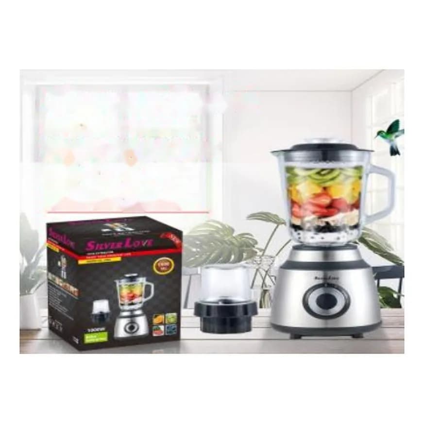 Şüşə qablı blender və üyüdücü 2-si 1-də, 1,5 l, 4 sürət, şəkil 1
