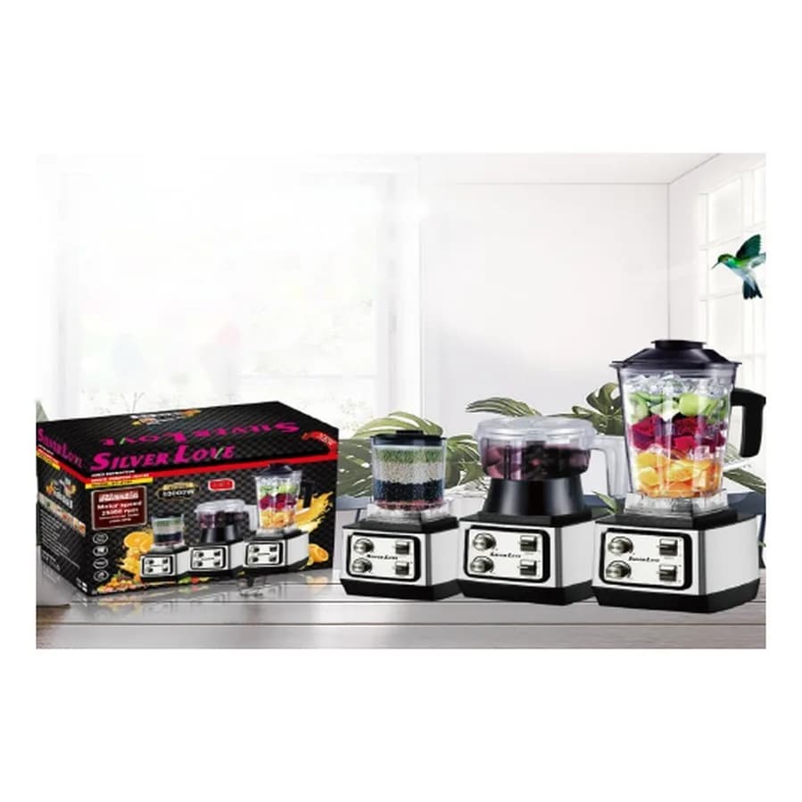 Taymerli güclü blender 3-ü 1-də, 2,5 l, şəkil 1