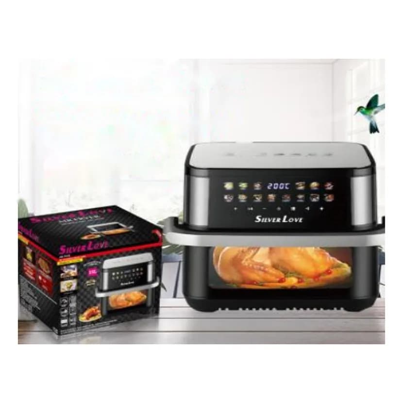 Hava fritözü 10 l, sensor ekran, pəncərəli, MS-1811DW, şəkil 1
