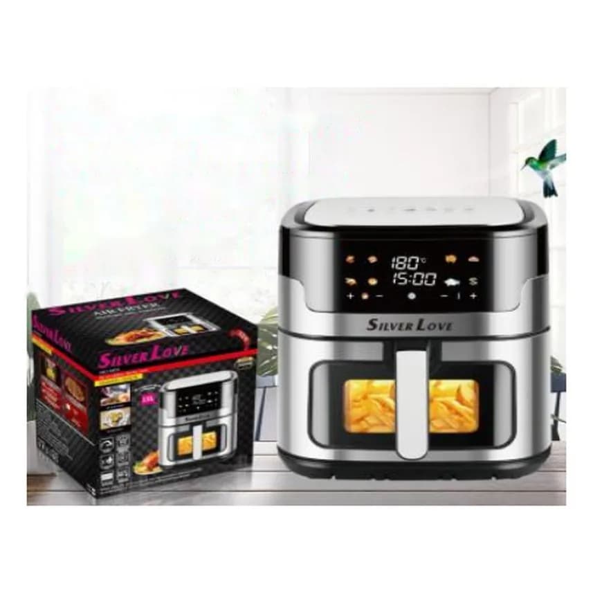 Hava fritözü 8 l, sensor ekran, pəncərəli, MS-1806DW, şəkil 1