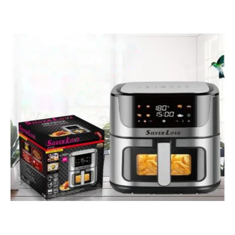 Hava fritözü 8 l, sensor ekran, pəncərəli, MS-3806DW, şəkil 1