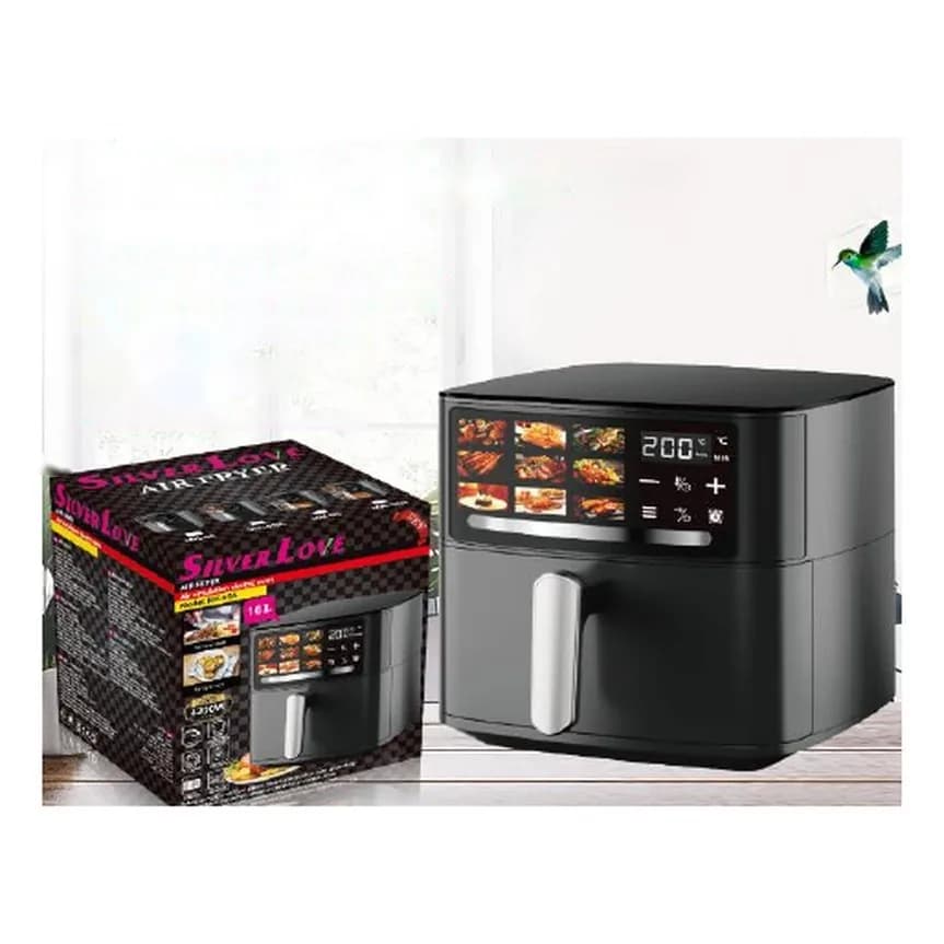 Hava fritözü 8,8 l, sensor ekran, pəncərəli, MK-95A, şəkil 1