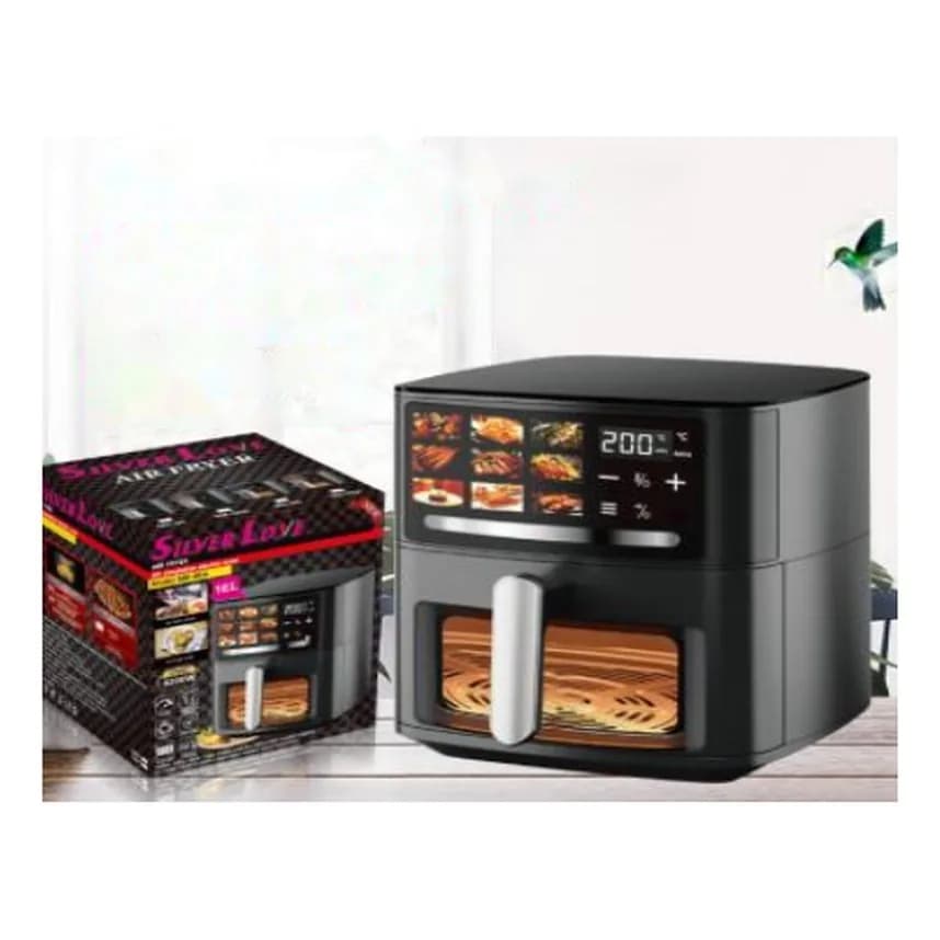 Hava fritözü 8,8 l, sensor ekran, pəncərəli, MK-96A, şəkil 1