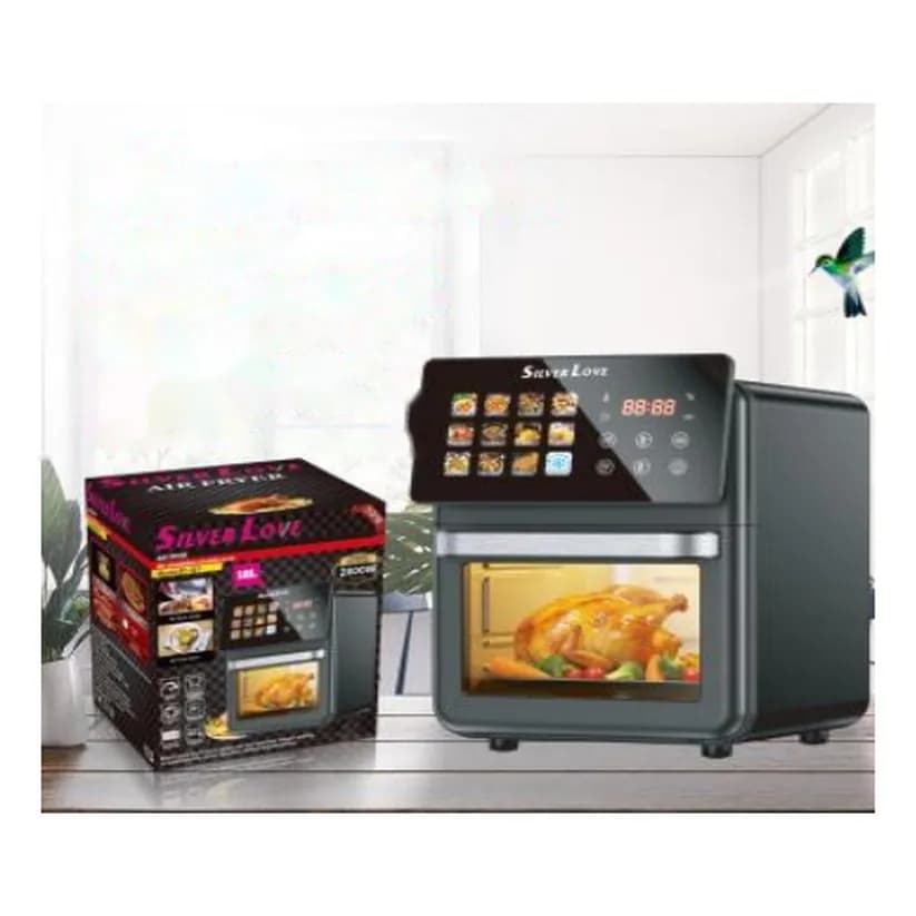 Hava fritözü-soba 18 l, sensor ekran, şəkil 1