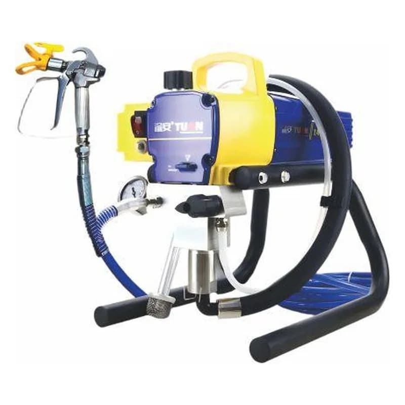 Airless boya aparatı 1100 Vt, 1,8 l/dəq, qara çərçivəli, 220/110 V, şəkil 1