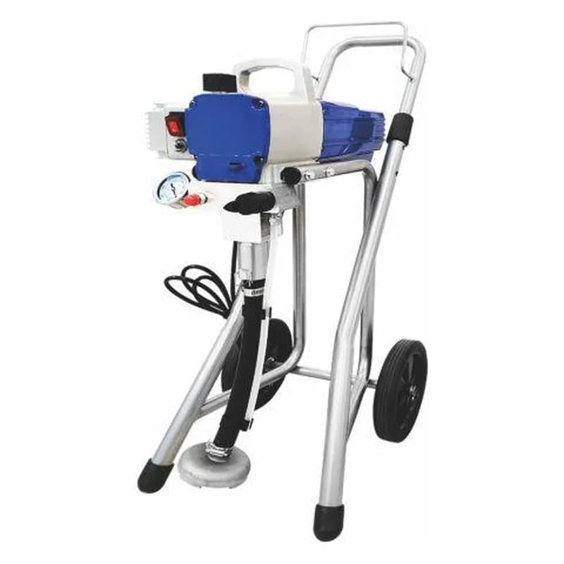Airless boya aparatı 1100 Vt, 1,8 l/dəq, hündür arabalı, manometrli, şəkil 1