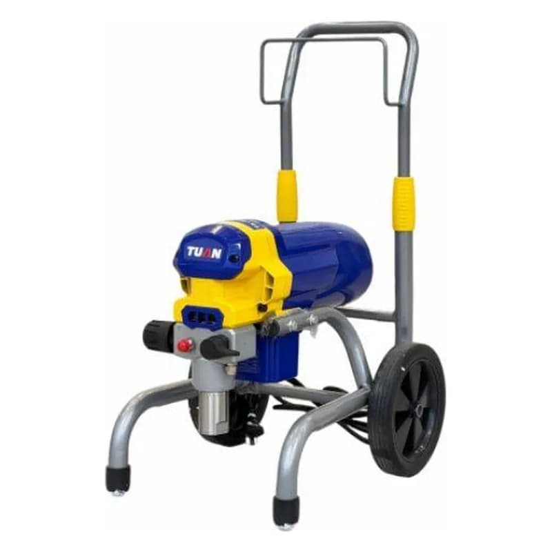 Airless boya aparatı 1100 Vt, 2,0 l/dəq, arabalı, şəkil 1