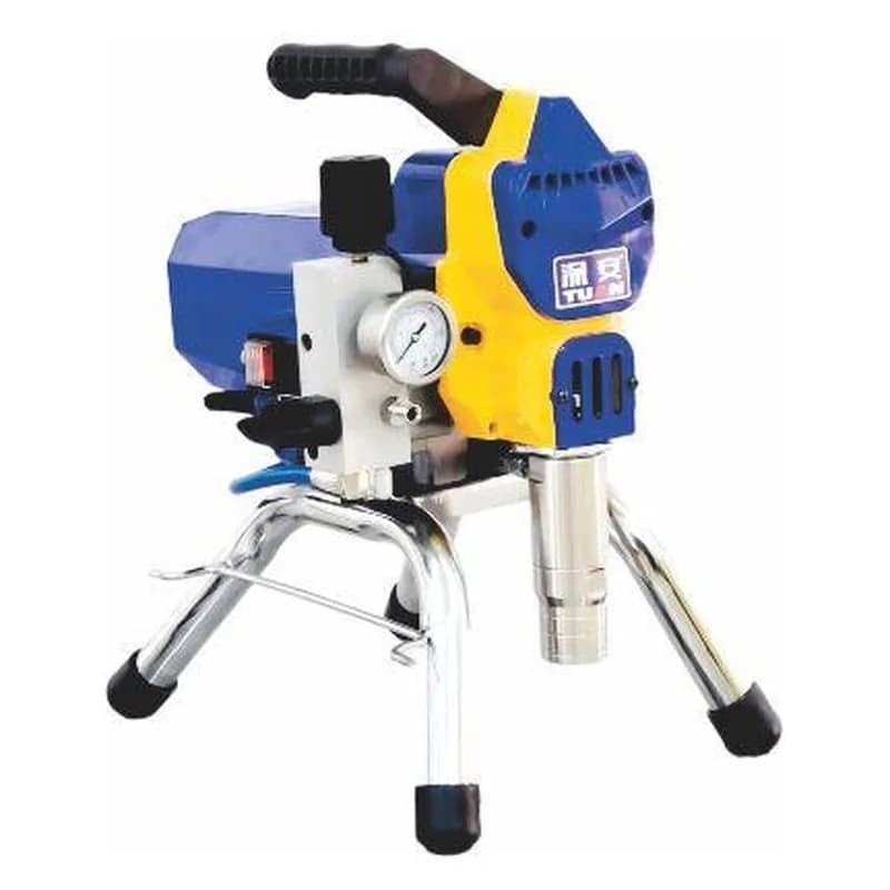 Airless boya aparatı 1300 Vt, 2,0 l/dəq, ayaqlı, manometrli, şəkil 1