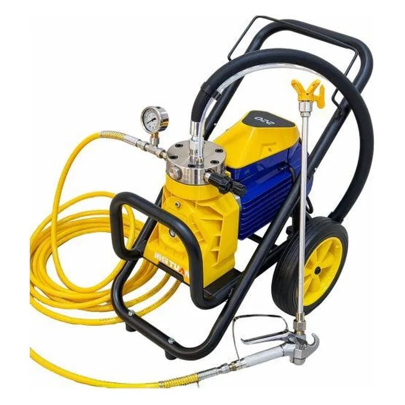 Airless boya aparatı 1500 Vt, 2,5 l/dəq, asinxron mühərrikli, manometrli, arabalı, şəkil 1