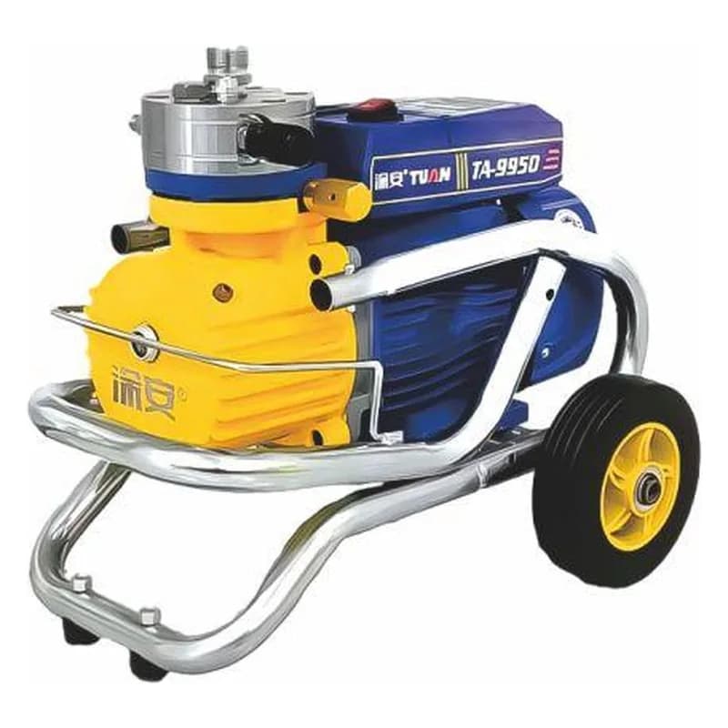 Airless boya aparatı 1800 Vt, 2,2 l/dəq, asinxron mühərrikli, alçaq arabalı, şəkil 1