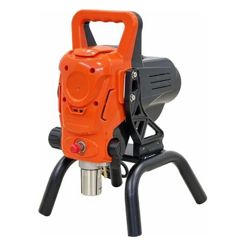 Airless boya aparatı 850 Vt, 1,5 l/dəq, narıncı korpuslu, ayaqlı, 220/110 V, şəkil 1