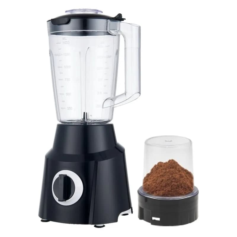Blender və üyüdücü, 1,5 l plastik qab, qara, LK-B207P, şəkil 1
