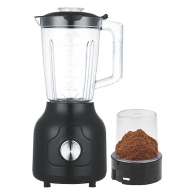 Blender və üyüdücü, 1,5 l plastik qab, qara, LK-B216P, şəkil 1
