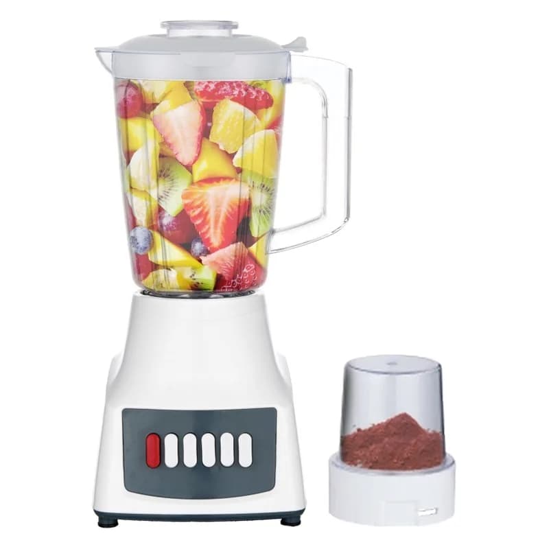 Blender və üyüdücü, 1,5 l plastik qab, ağ, LK-B205P, şəkil 1