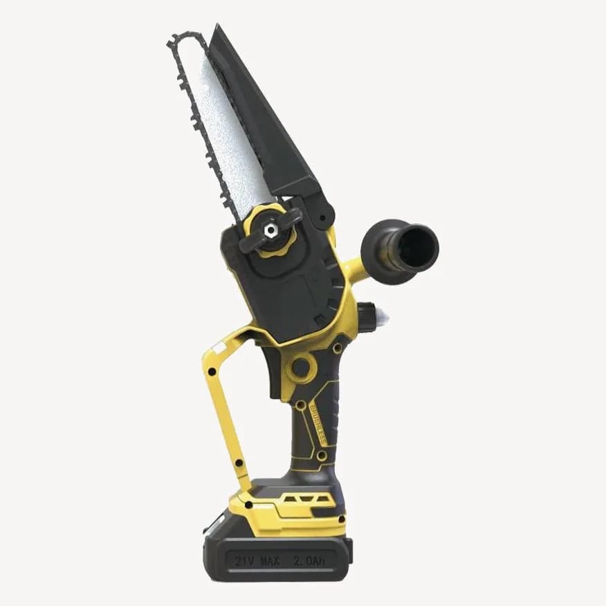 Fırçasız akkumulyatorlu mini zəncirli mişar 21V, 1600 Vt, JS-J12, şəkil 1