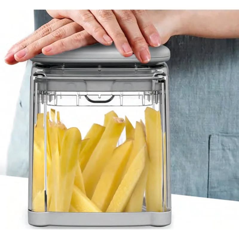 Şaquli tərəvəz doğrayıcı qutu (chop box), 4 bıçaq, B857, şəkil 1