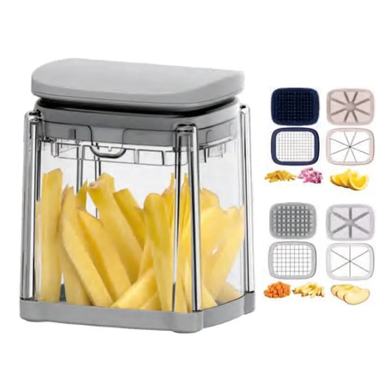Şaquli tərəvəz doğrayıcı qutu (chop box), 4 bıçaq, B862, şəkil 1