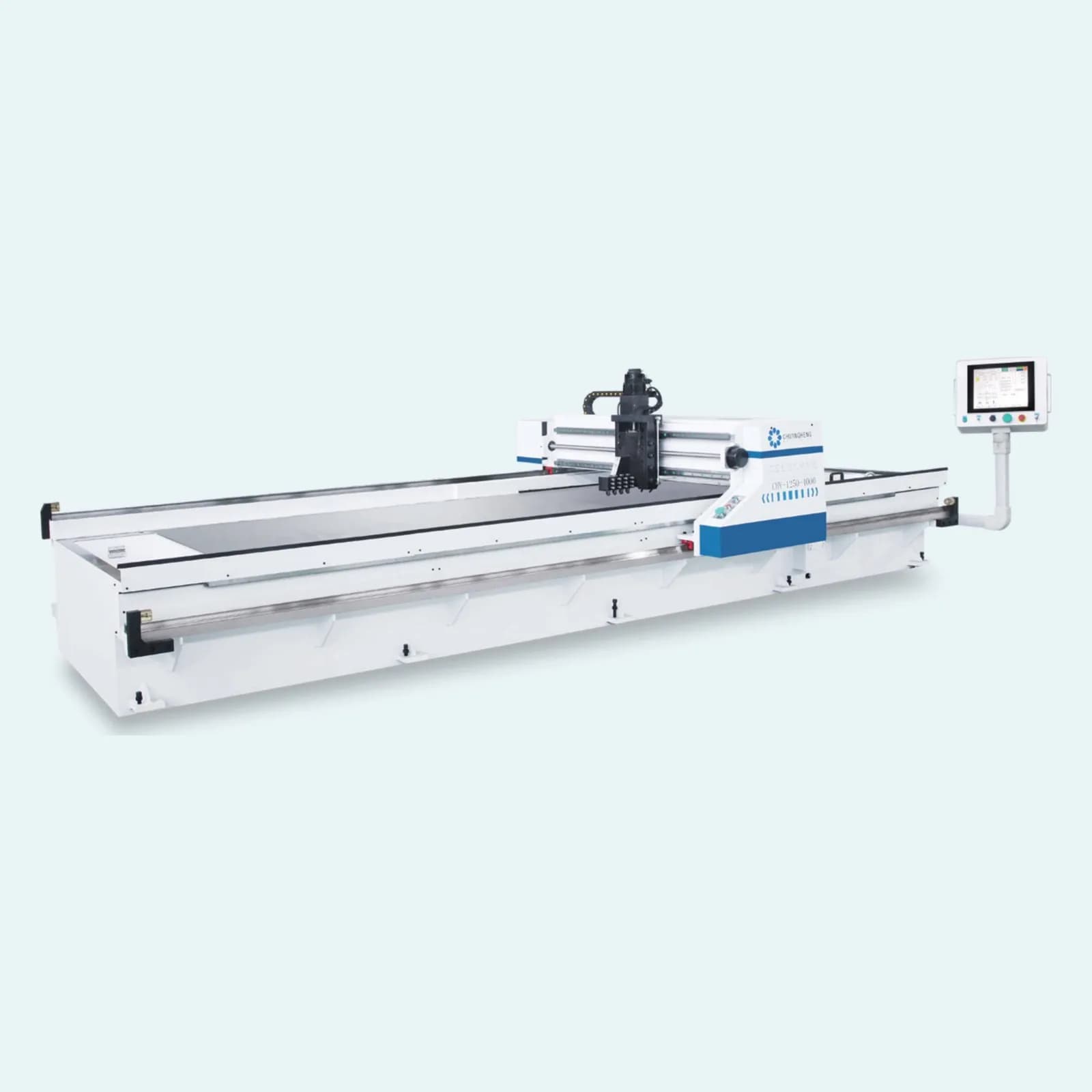 CNC üfüqi V-yiv açan dəzgah WB, 4 m, şəkil 1
