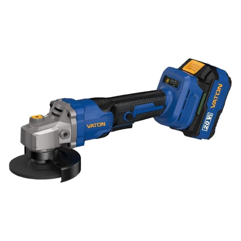 Akkumulyatorlu fırçasız bucaq cilalama maşını (bolqarka) 20V, 100/125 mm, 1001, şəkil 1