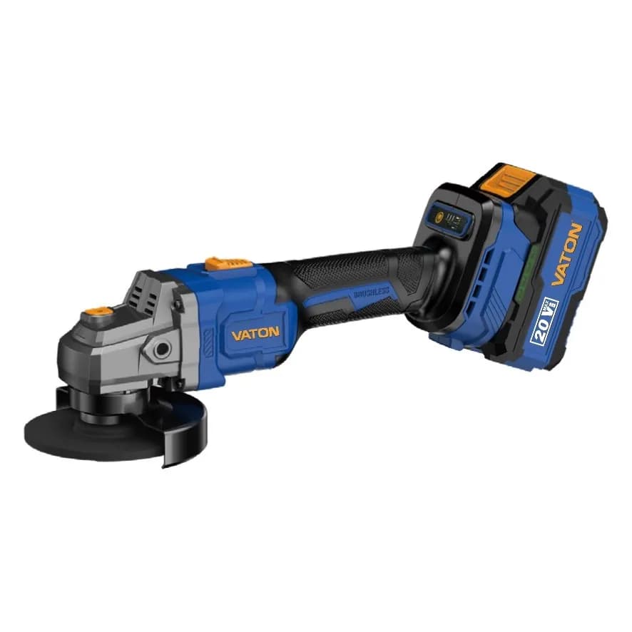 Akkumulyatorlu fırçasız bucaq cilalama maşını (bolqarka) 20V, 100/125 mm, S100, şəkil 1