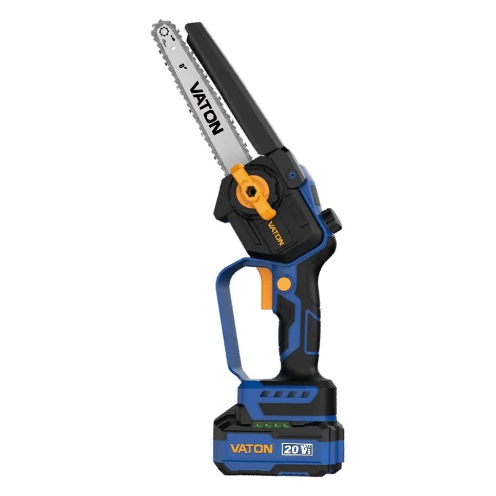 Akkumulyatorlu fırçasız mini zəncirli mişar 20V, 8" (200 mm), 0802, şəkil 1